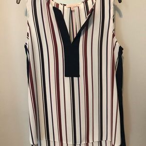 Gibson Latimer sleeveless blouse, Size Medium, lightly worn